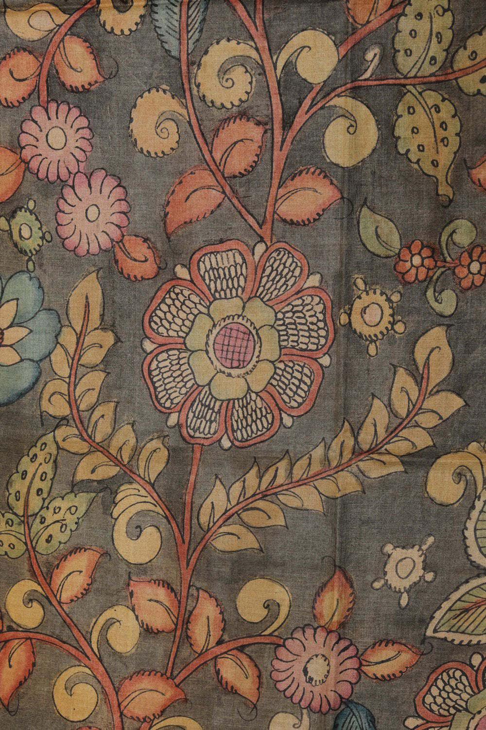 Image of Kalamkari Painting Saree